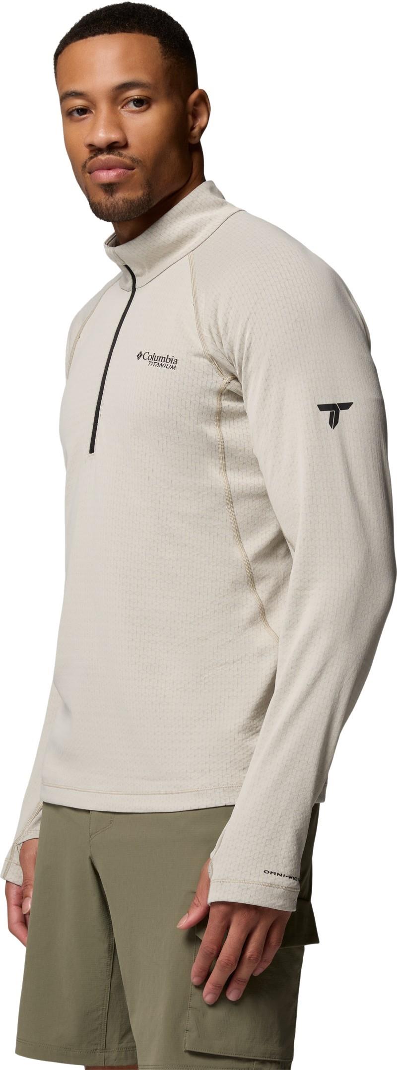 DriVenture Half Zip - Mens - dark stone 1