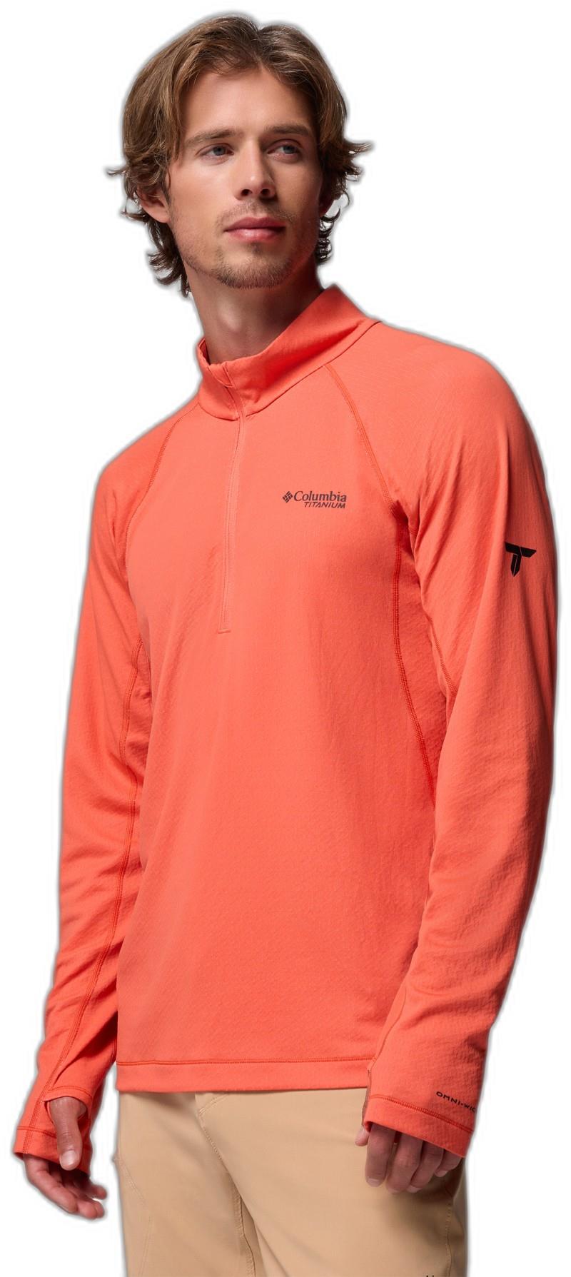 DriVenture Half Zip - Mens - zing / white 1