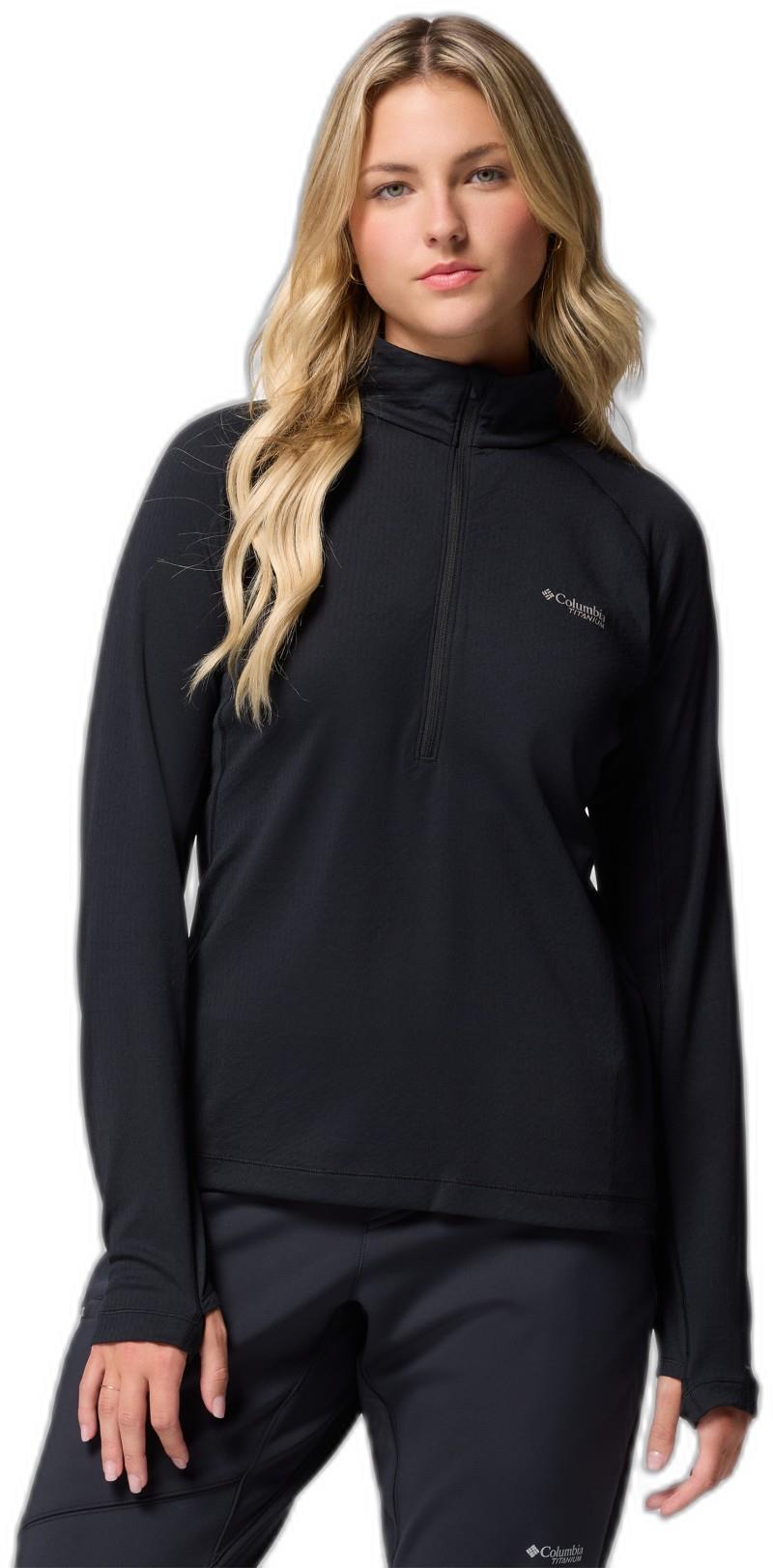 DriVenture Half Zip - Womens - black 1
