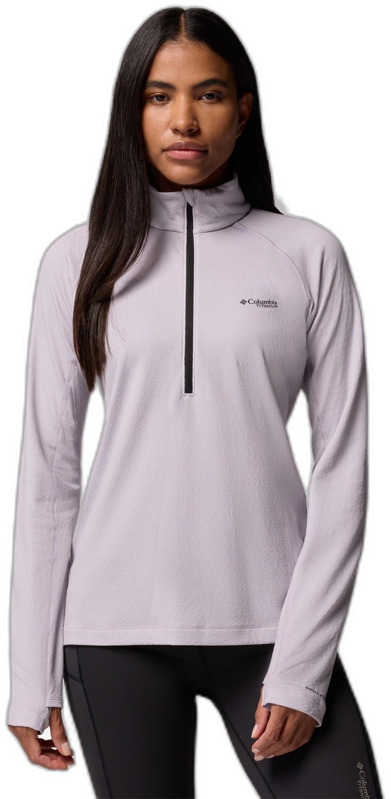 DriVenture Half Zip - Womens - lavender pearl / white 1