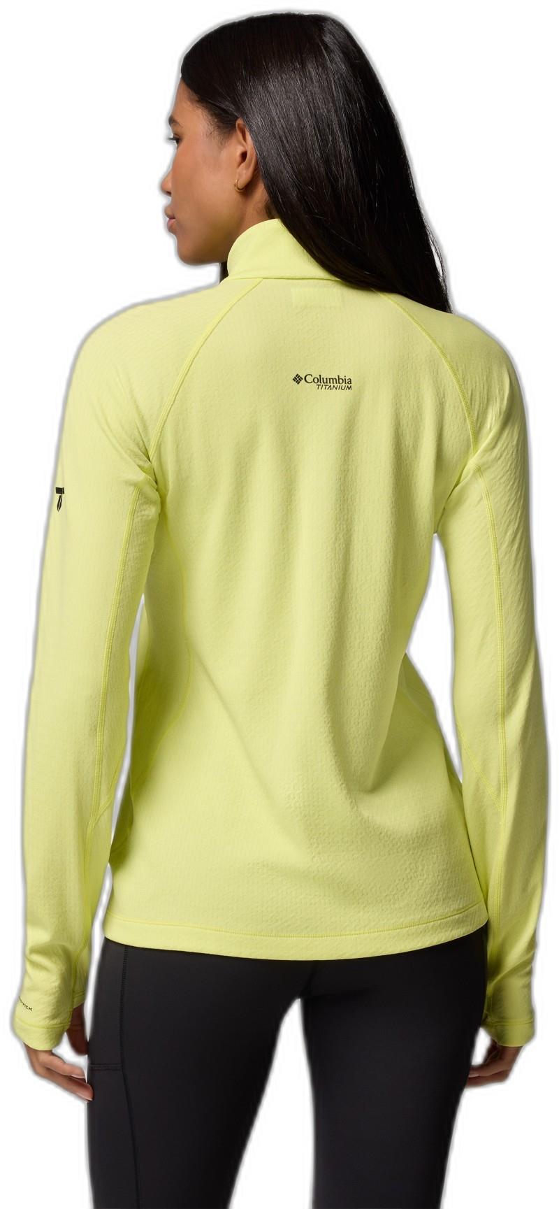 DriVenture Half Zip - Womens - neon light / white 1