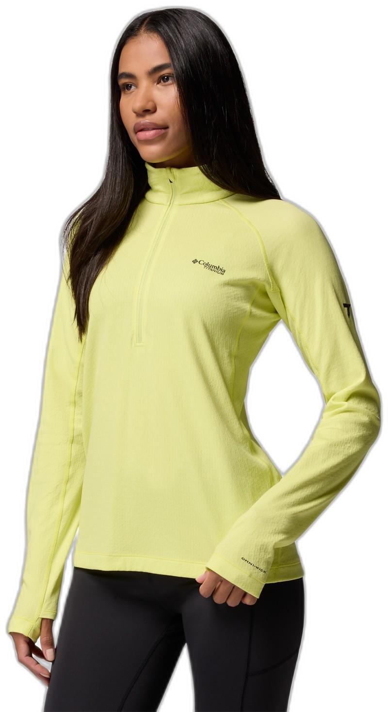 DriVenture Half Zip - Womens - neon light / white 1