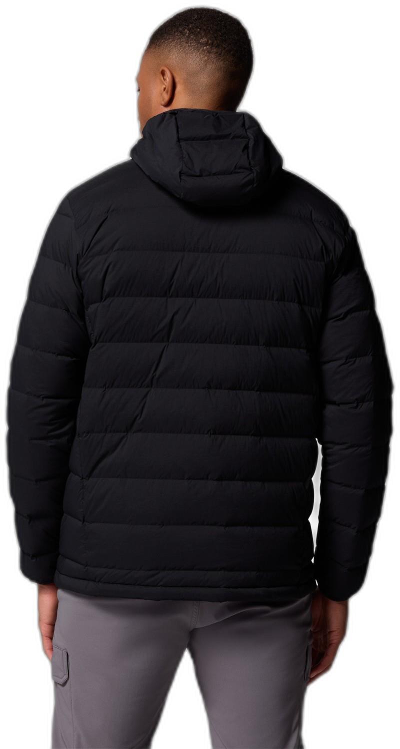Drift Peak Stretch Down Hooded Jacket, Tall - Mens - black 1