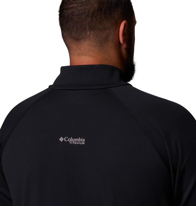 Driventure Half-Zip, Extended - Mens - black 1
