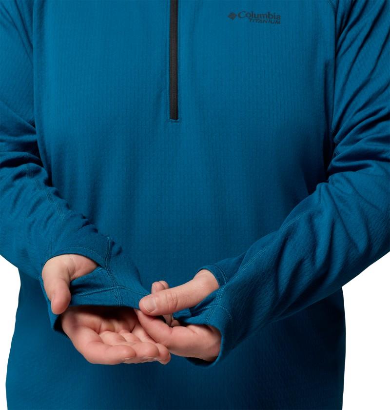 Driventure Half-Zip, Extended - Mens - phoenix blue 1