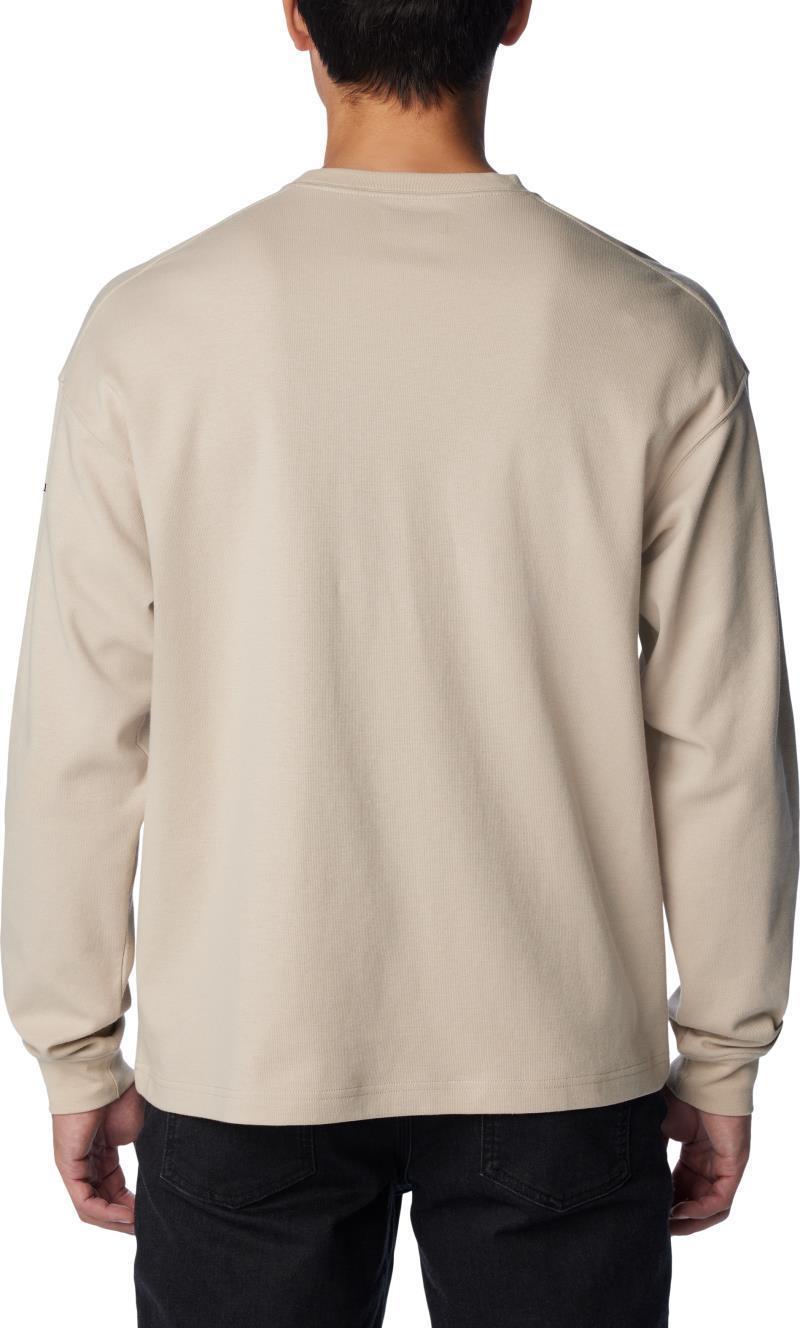 Duxbery Relaxed LS Tee - Mens - Ancient Fossil / Linear Range Graphic 2