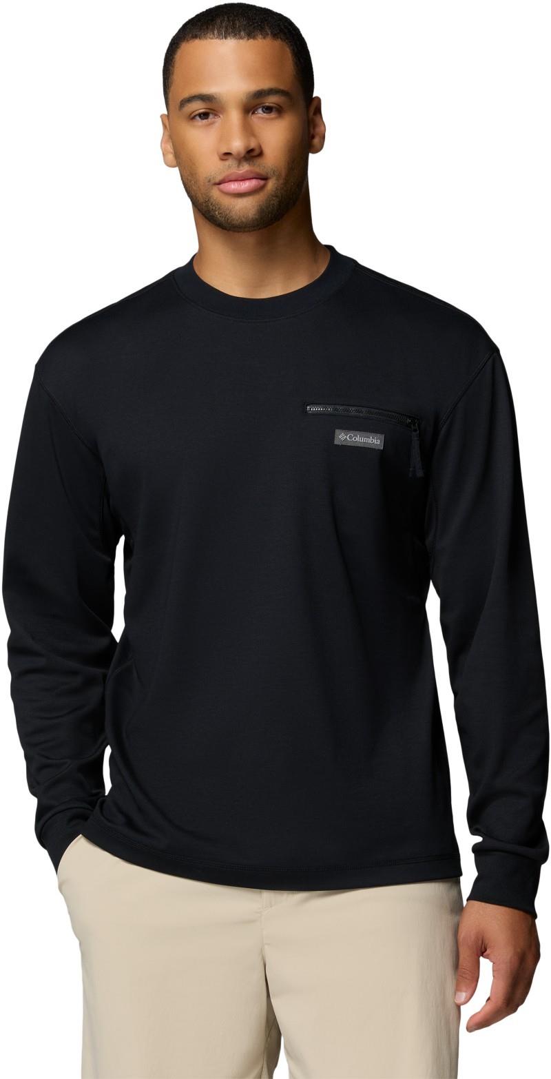 Echo Passage LS Crew - Mens - black 1