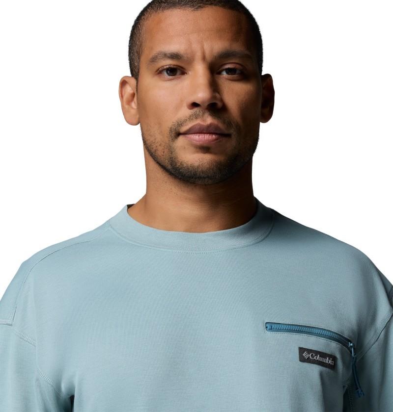 Echo Passage LS Crew - Mens - crushed blue 1