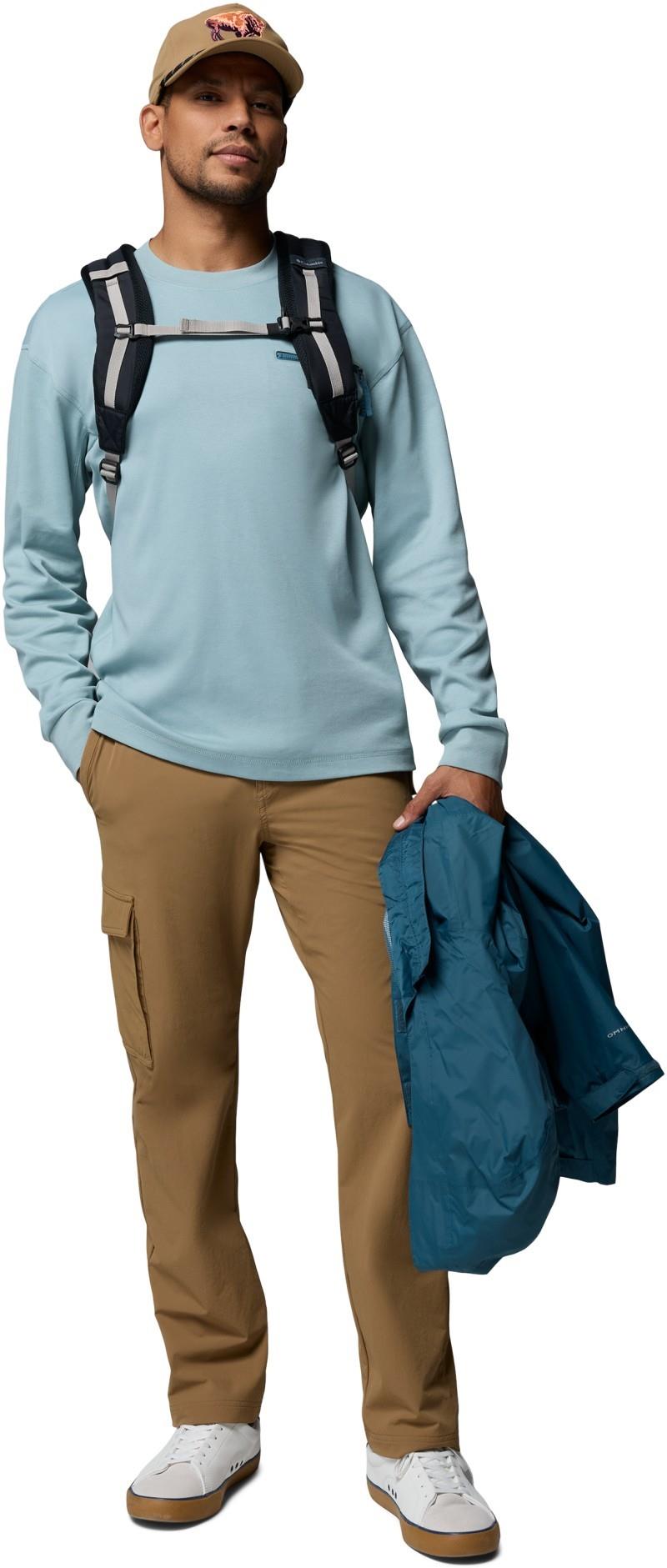 Echo Passage LS Crew - Mens - crushed blue 1