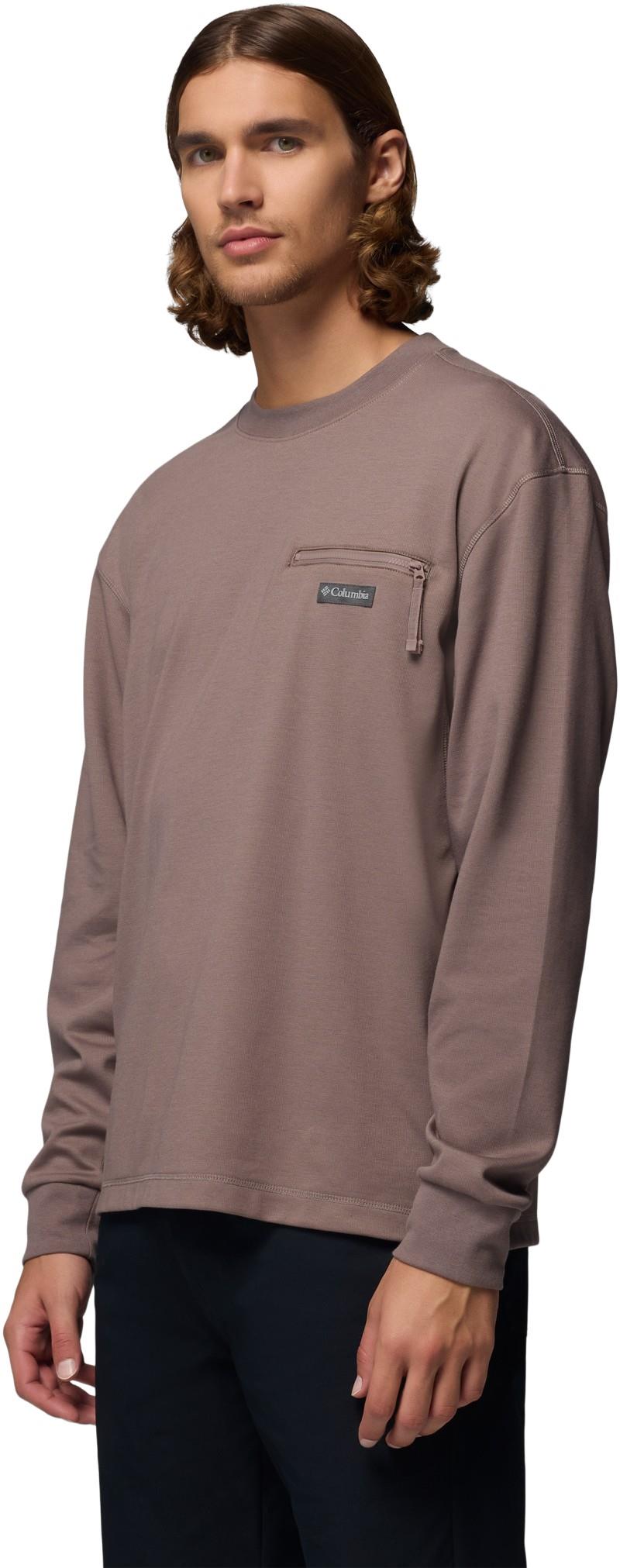 Echo Passage LS Crew - Mens - iron 1