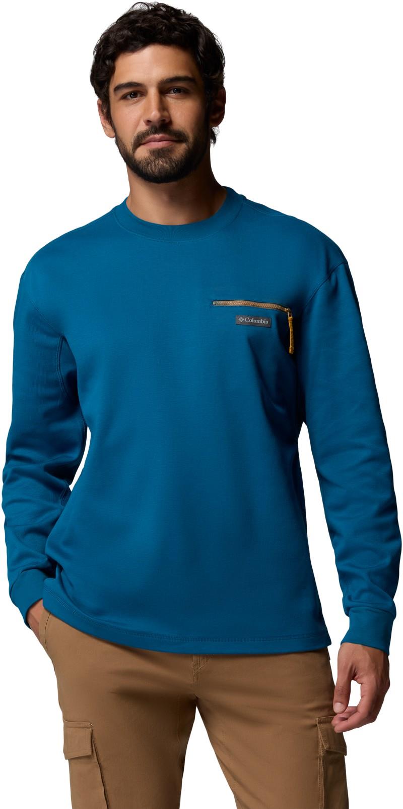 Echo Passage LS Crew - Mens - phoenix blue 1