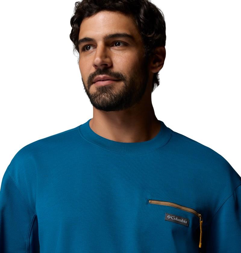 Echo Passage LS Crew - Mens - phoenix blue 1