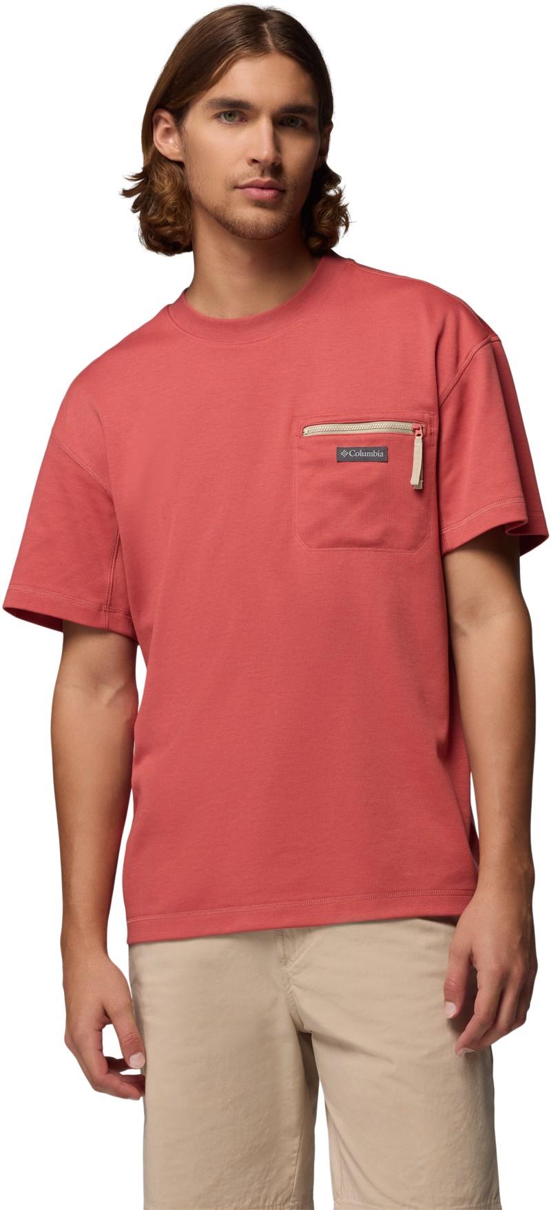 Echo Passage SS Crew - Mens - washed red 1