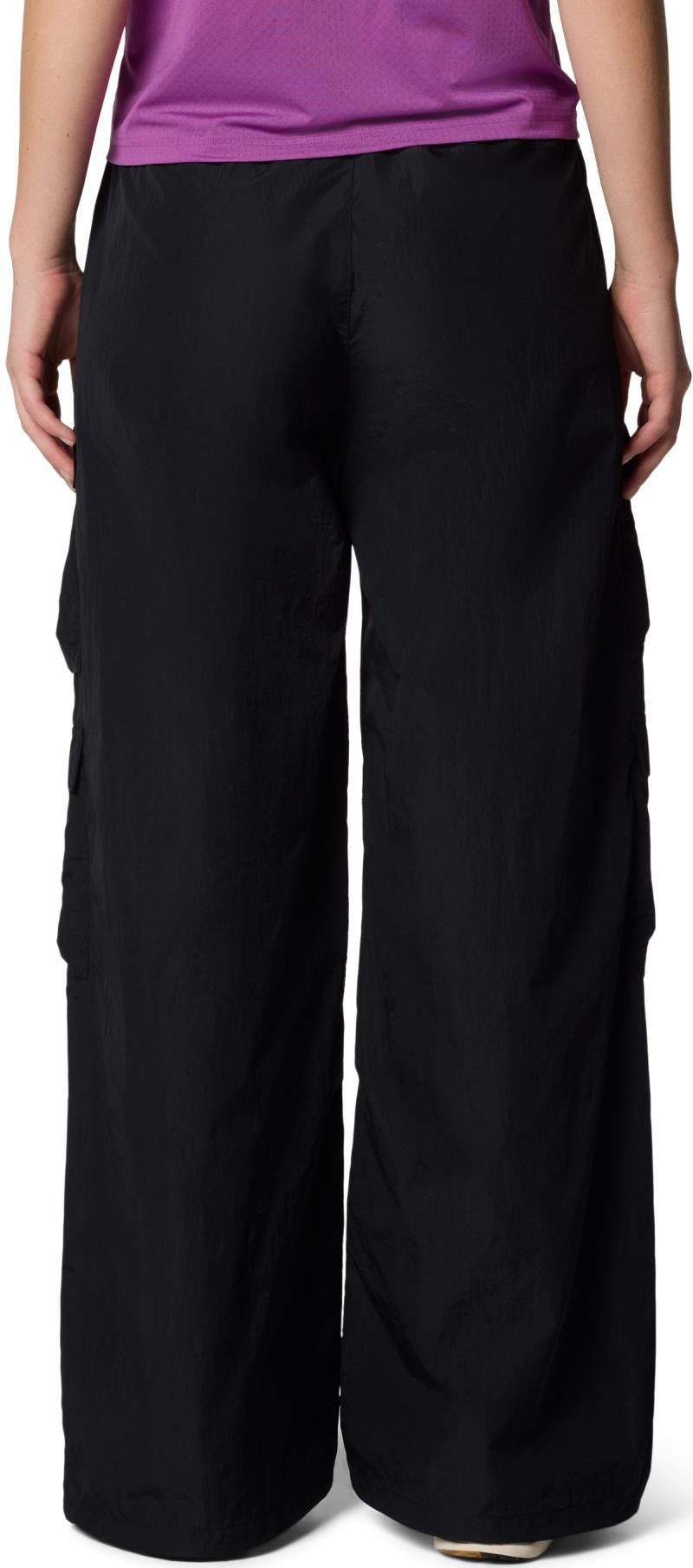 Elevated View Parachute Pants, Reg - Womens - black 1