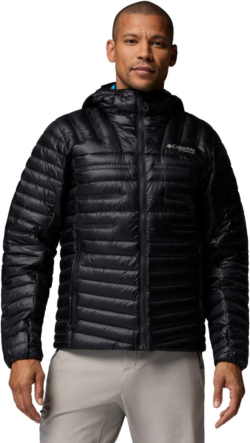 Endevour Mountain Down Hooded Jacket - Mens - black 1