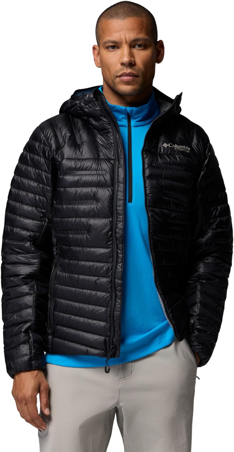 Endevour Mountain Down Hooded Jacket - Mens - black 1