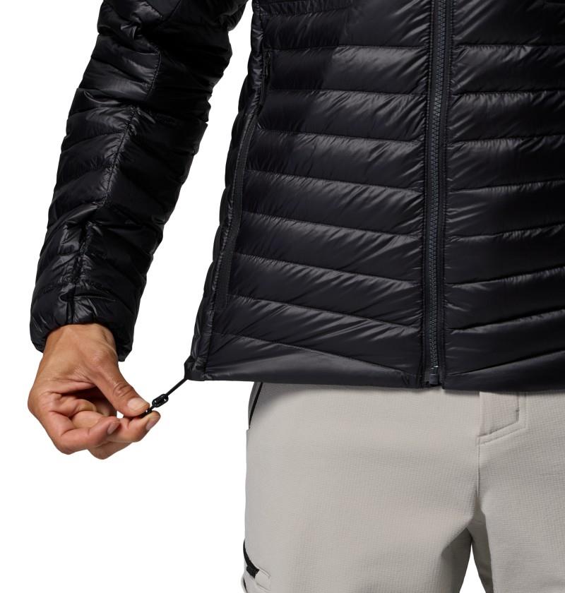 Endevour Mountain Down Hooded Jacket - Mens - black 1