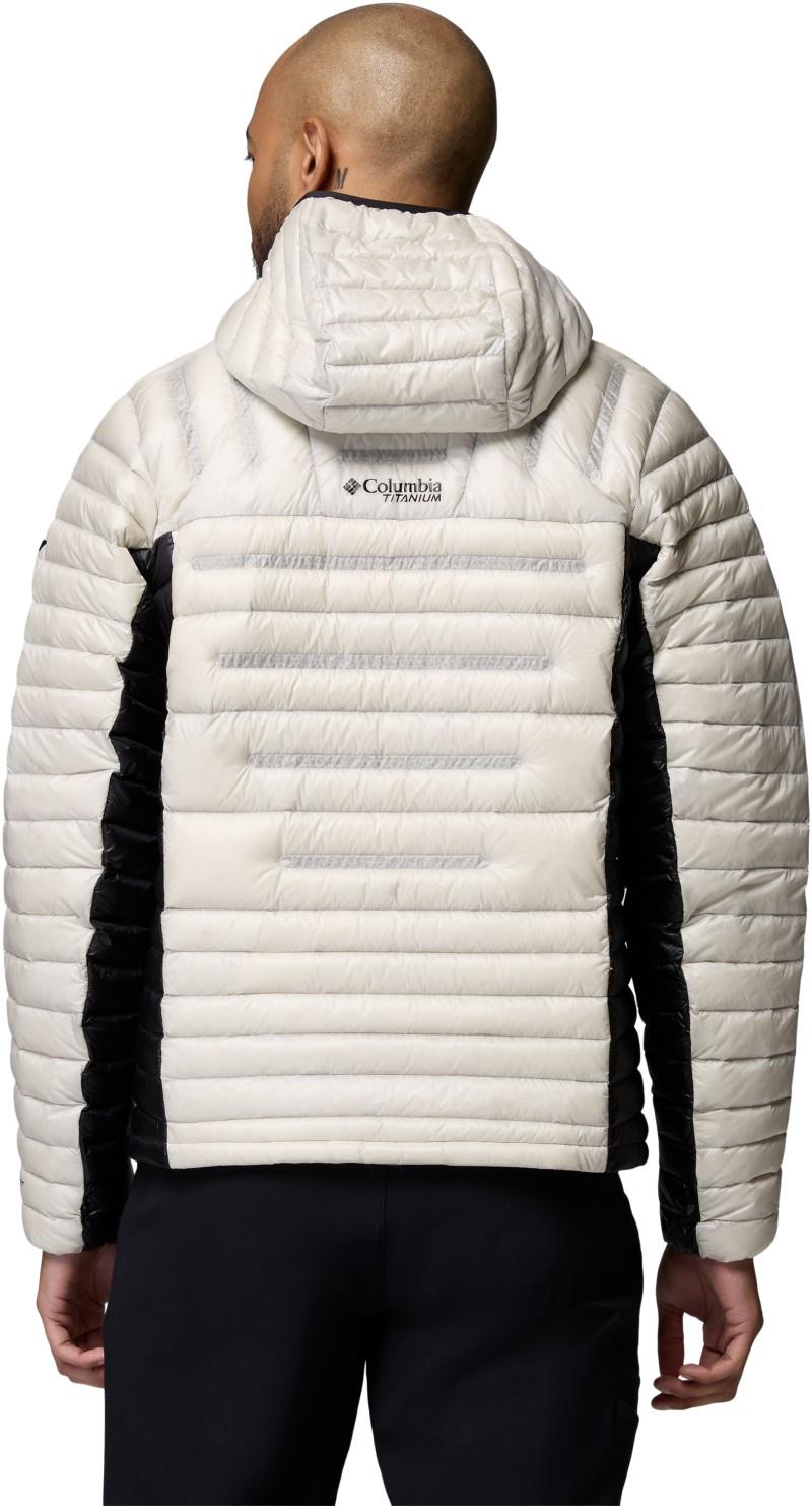 Endevour Mountain Down Hooded Jacket - Mens - dark stone / black 1