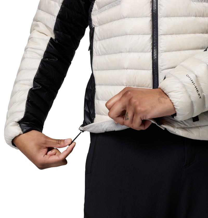Endevour Mountain Down Hooded Jacket - Mens - dark stone / black 1