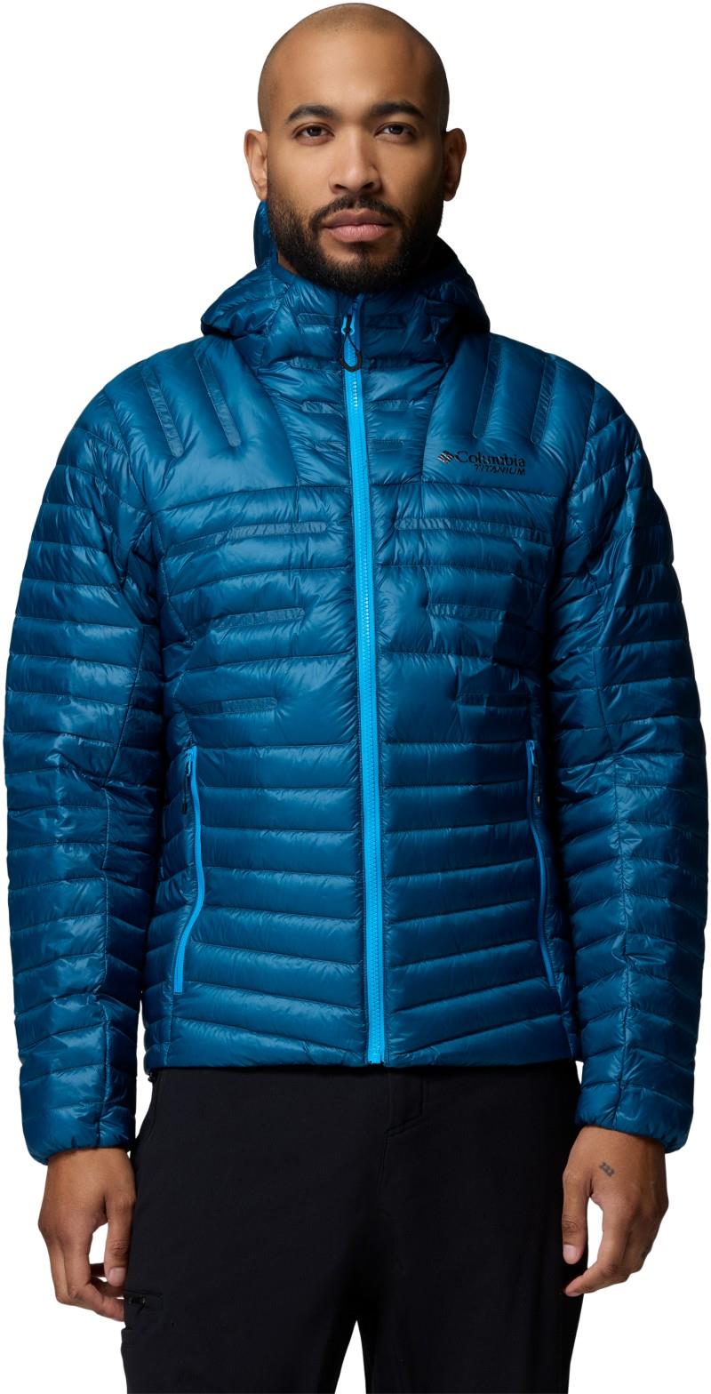 Endevour Mountain Down Hooded Jacket - Mens - phoenix blue 1