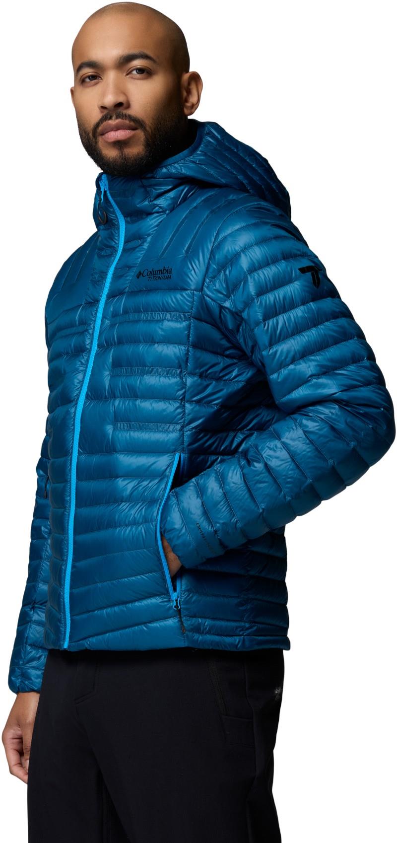 Endevour Mountain Down Hooded Jacket - Mens - phoenix blue 1