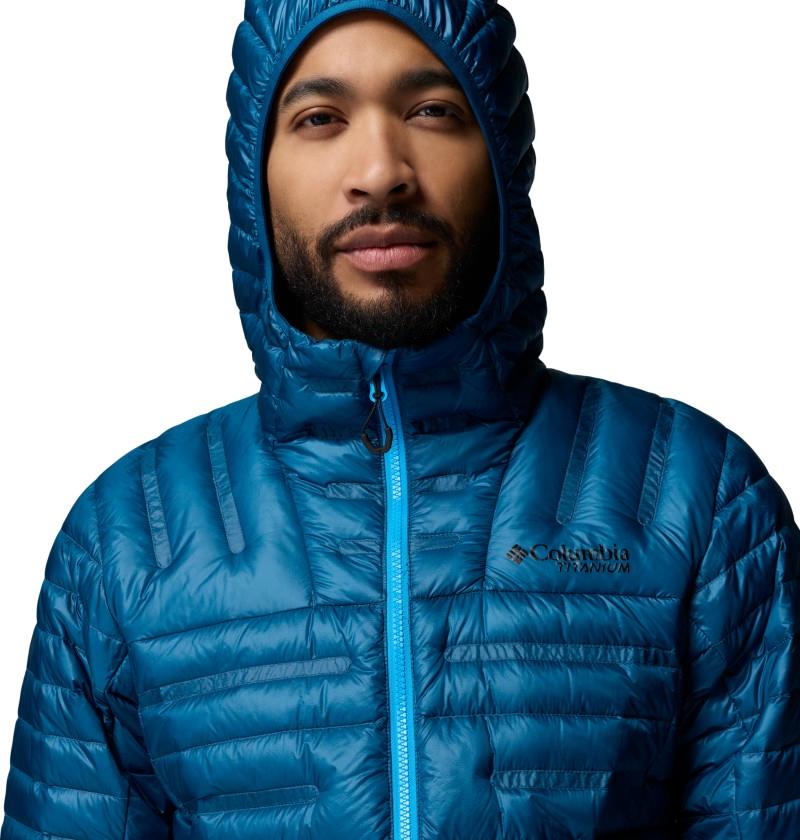 Endevour Mountain Down Hooded Jacket - Mens - phoenix blue 1