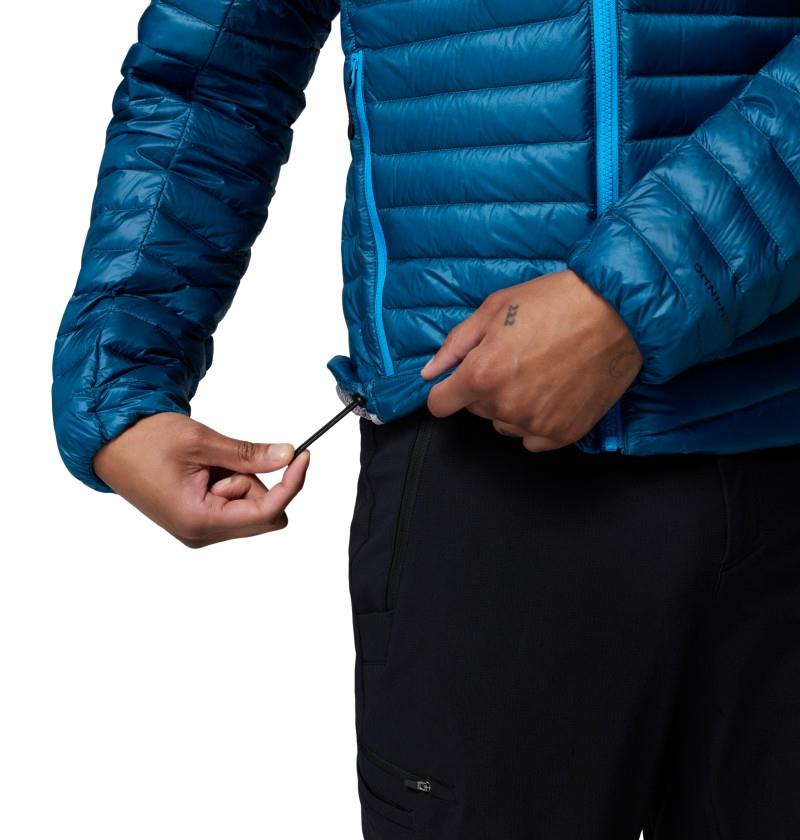 Endevour Mountain Down Hooded Jacket - Mens - phoenix blue 1