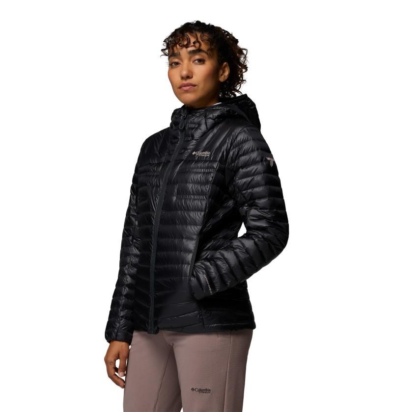 Endevour Mountain Down Hooded Jacket - Womens - black 1