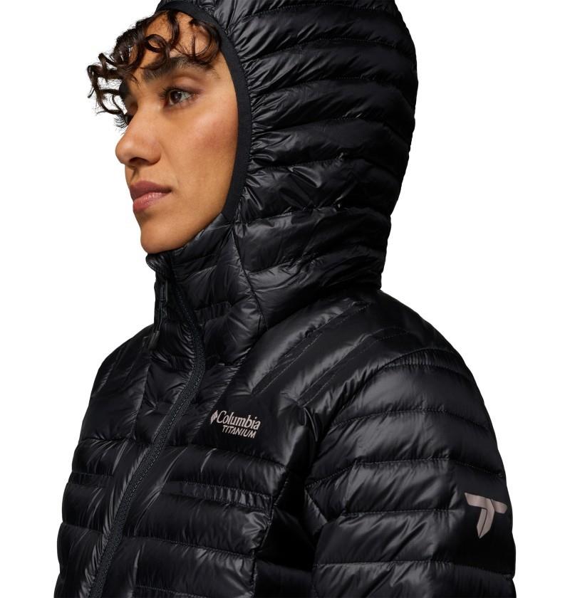 Endevour Mountain Down Hooded Jacket - Womens - black 1