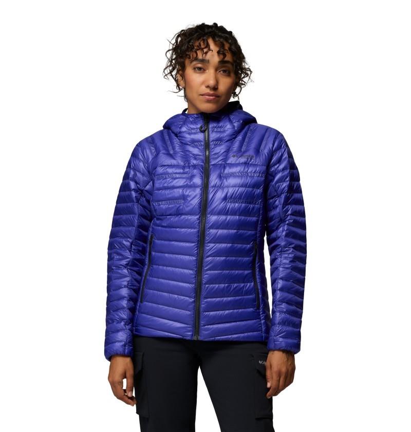 Endevour Mountain Down Hooded Jacket - Womens - purple quartz 1