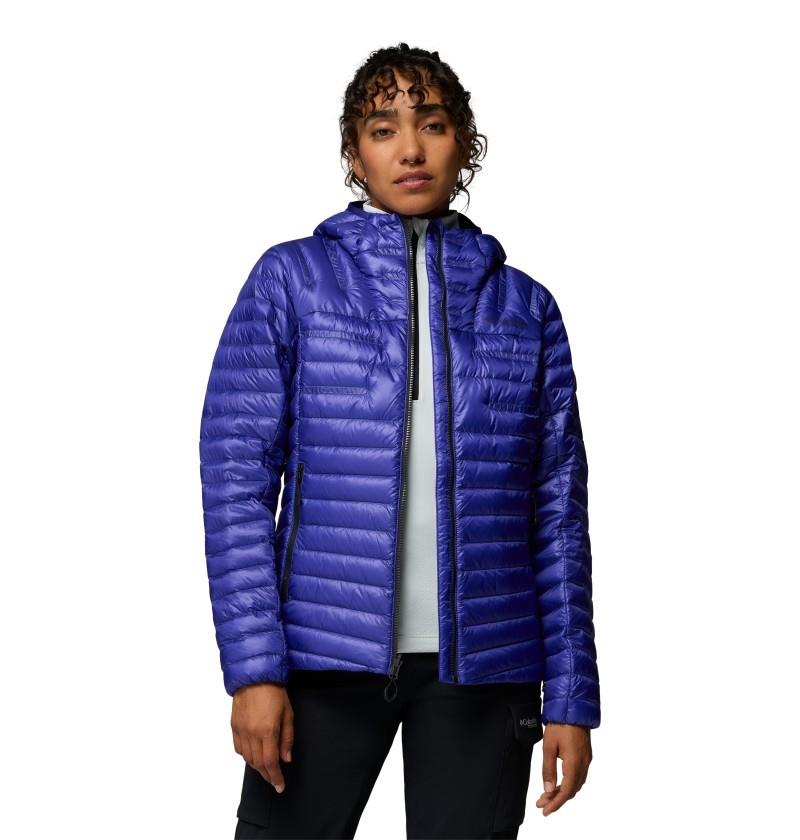 Endevour Mountain Down Hooded Jacket - Womens - purple quartz 1