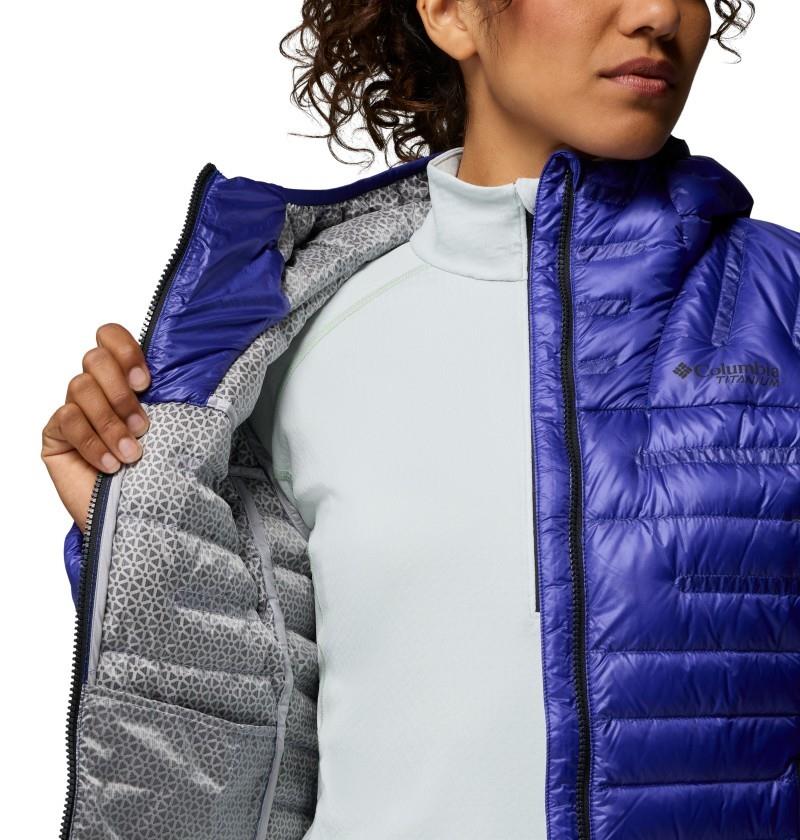 Endevour Mountain Down Hooded Jacket - Womens - purple quartz 1