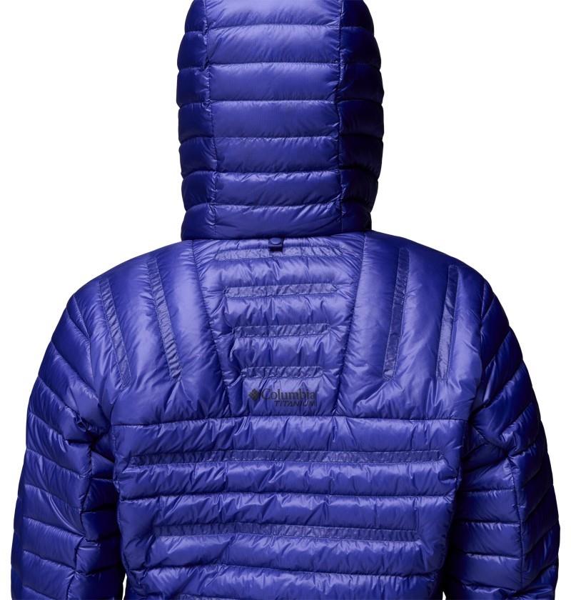Endevour Mountain Down Hooded Jacket - Womens - purple quartz 1