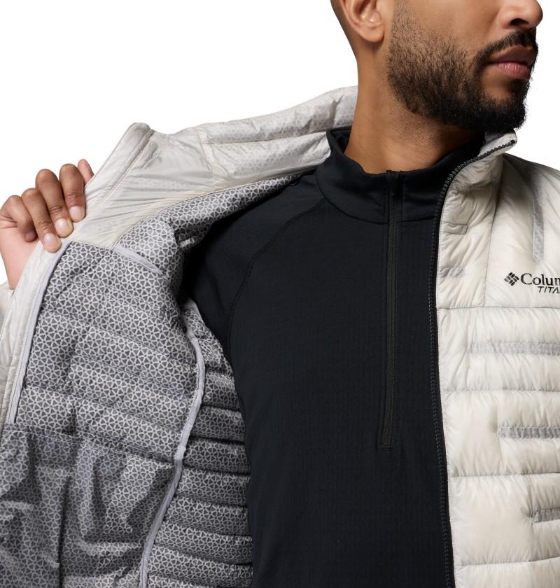 Endevour Mountain Down Jacket - Mens - dark stone / black 1