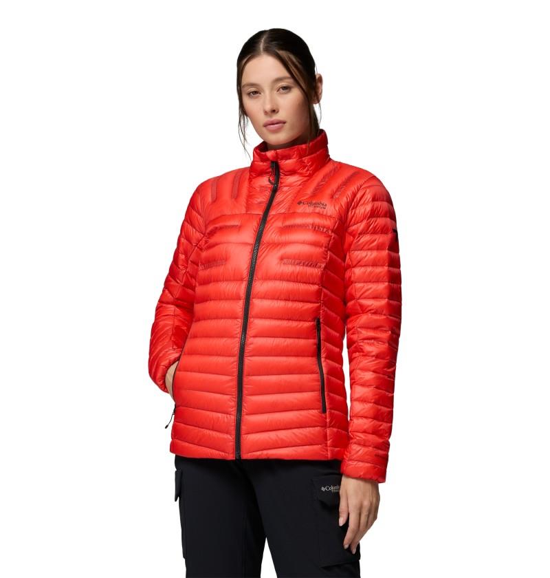 Endevour Mountain Down Jacket - Womens - poppy red 1