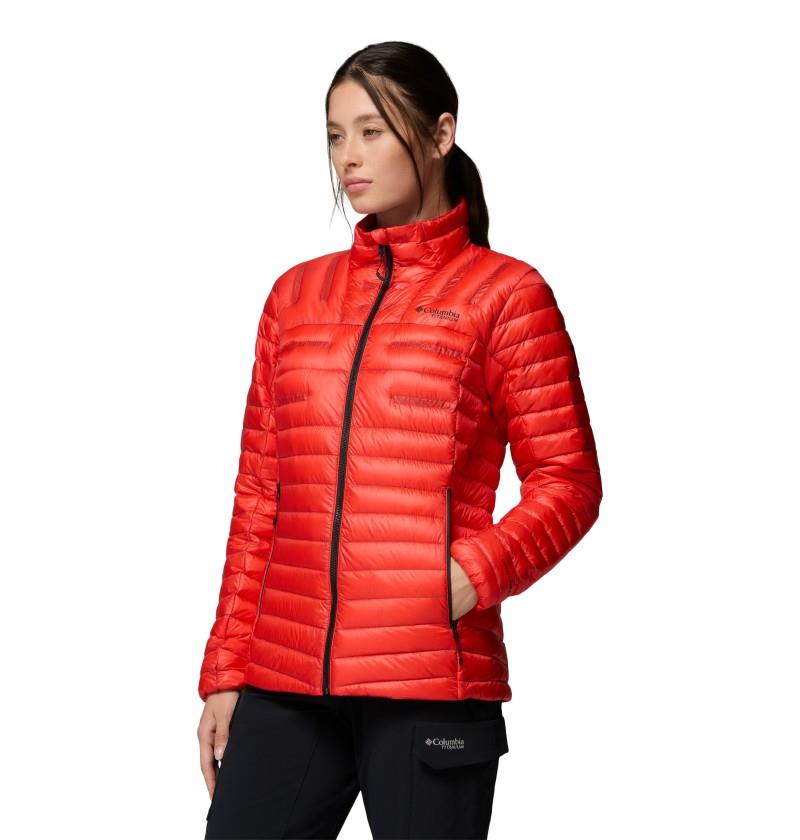 Endevour Mountain Down Jacket - Womens - poppy red 1