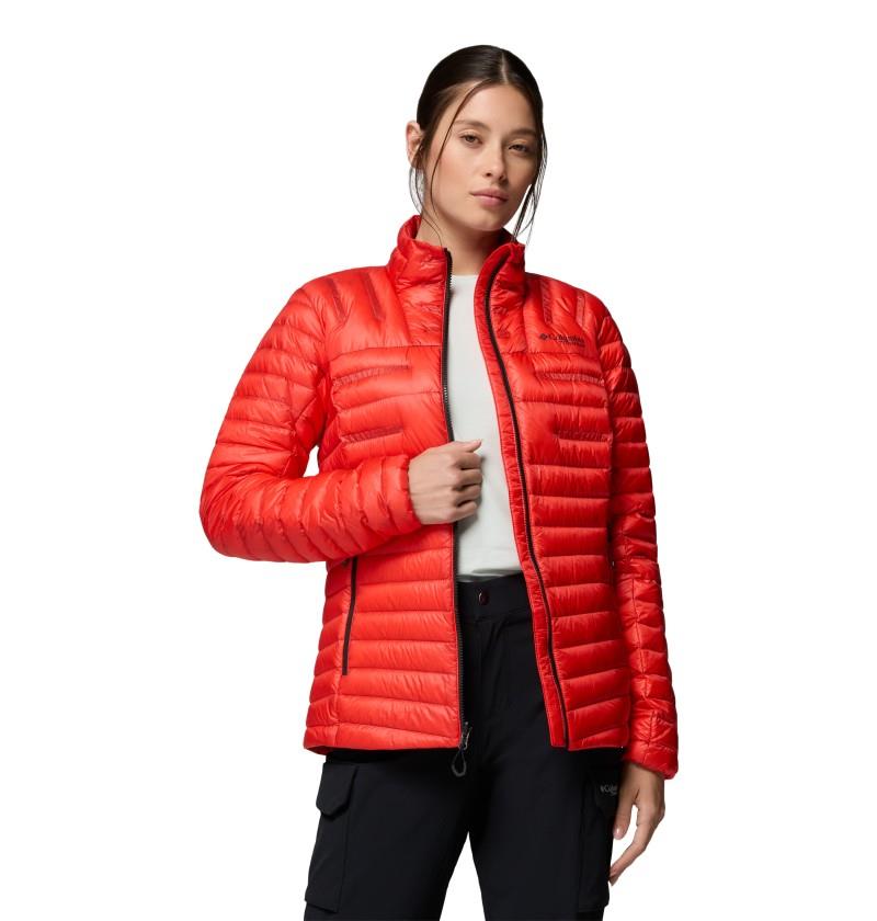 Endevour Mountain Down Jacket - Womens - poppy red 1