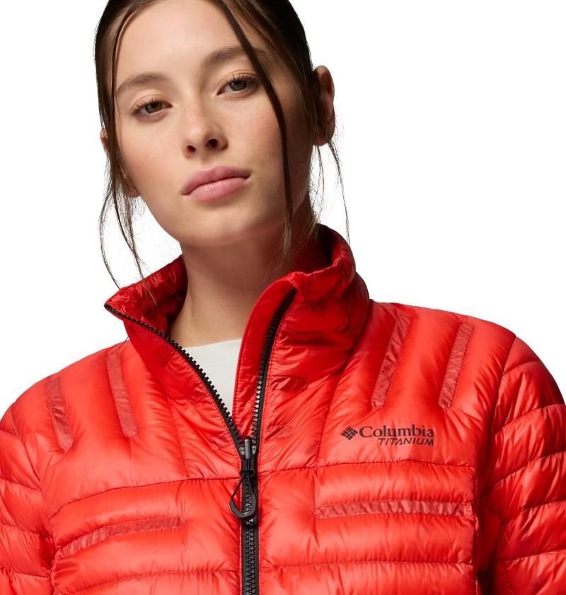 Endevour Mountain Down Jacket - Womens - poppy red 1