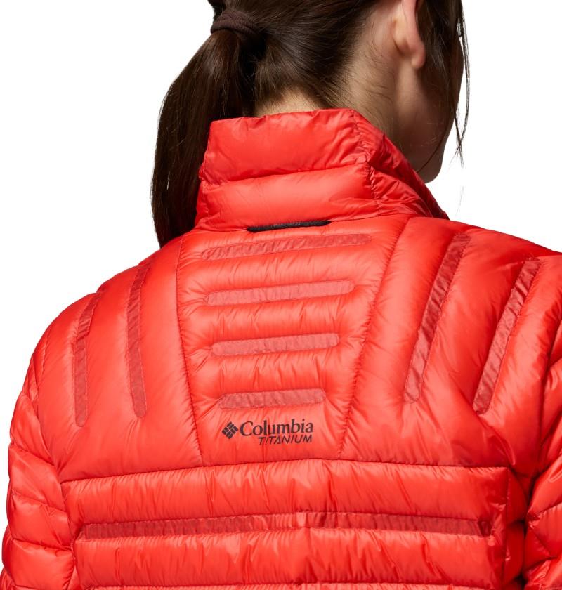 Endevour Mountain Down Jacket - Womens - poppy red 1
