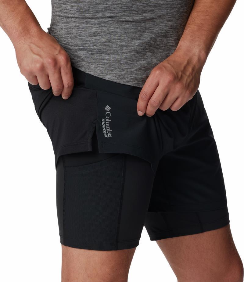 Endless Trail 2In1 Shorts, 7" Inseam - Mens - black 1