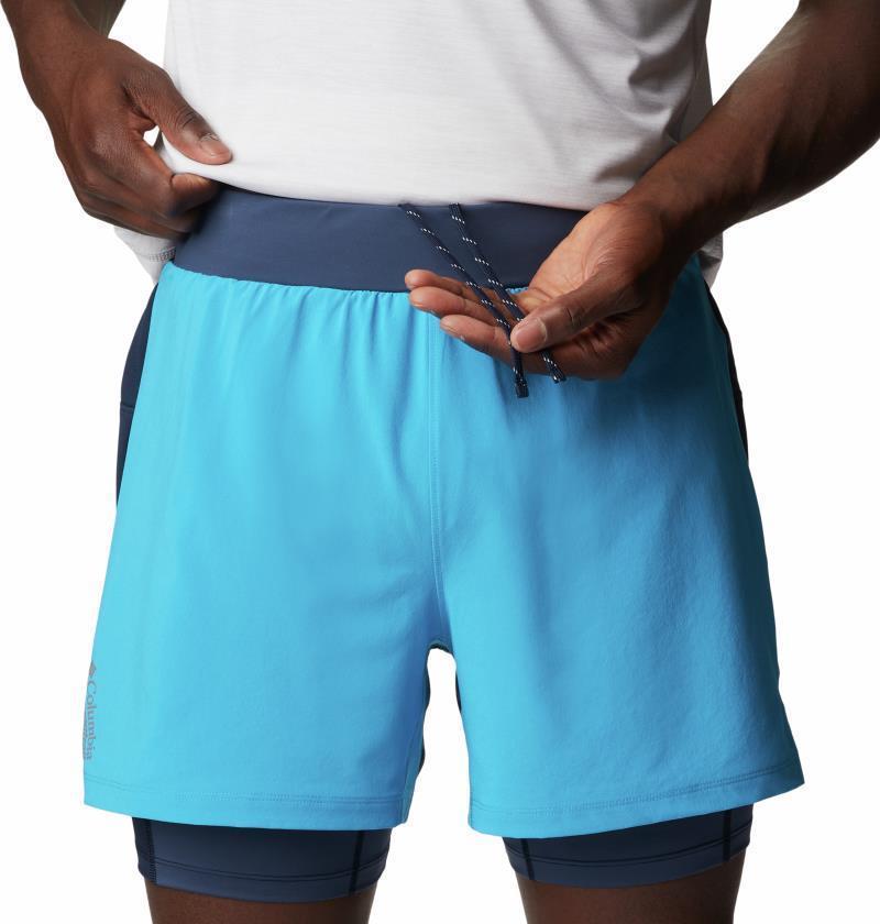 Endless Trail 2In1 Shorts, 7" Inseam - Mens - collegiate navy / ocean blue 1