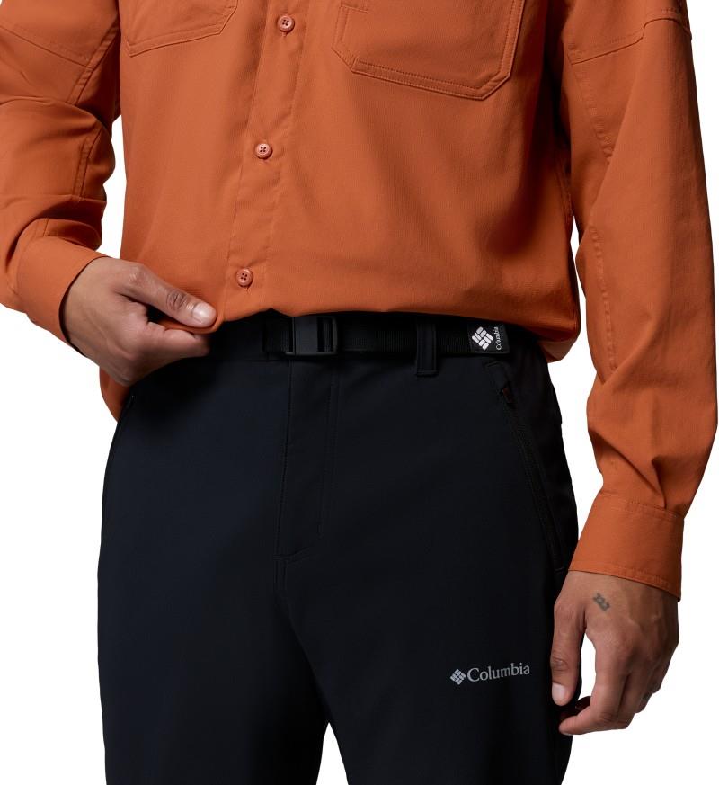 Essential Hike Brushed Back Pants, Reg - Mens - black 1