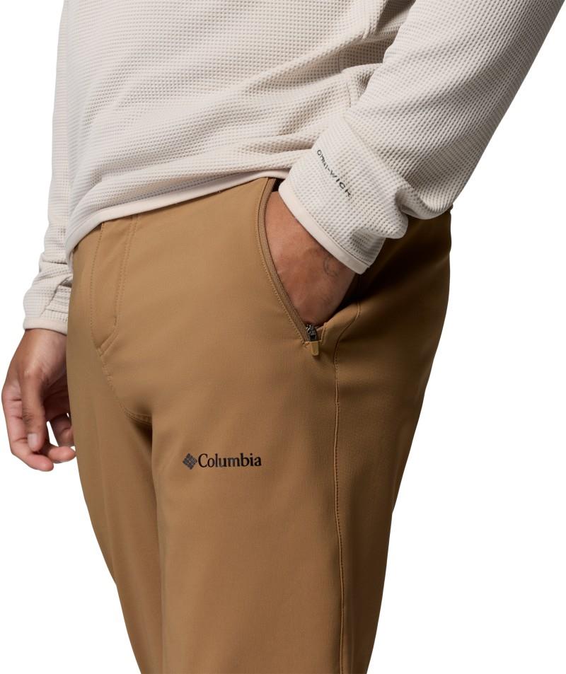 Essential Hike Brushed Back Pants, Reg - Mens - delta 1