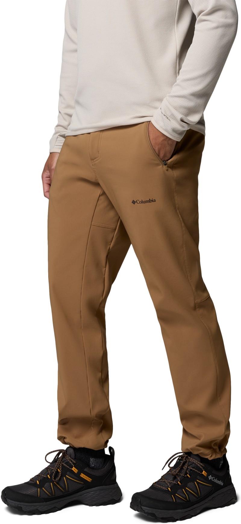 Essential Hike Brushed Back Pants, Reg - Mens - delta 1