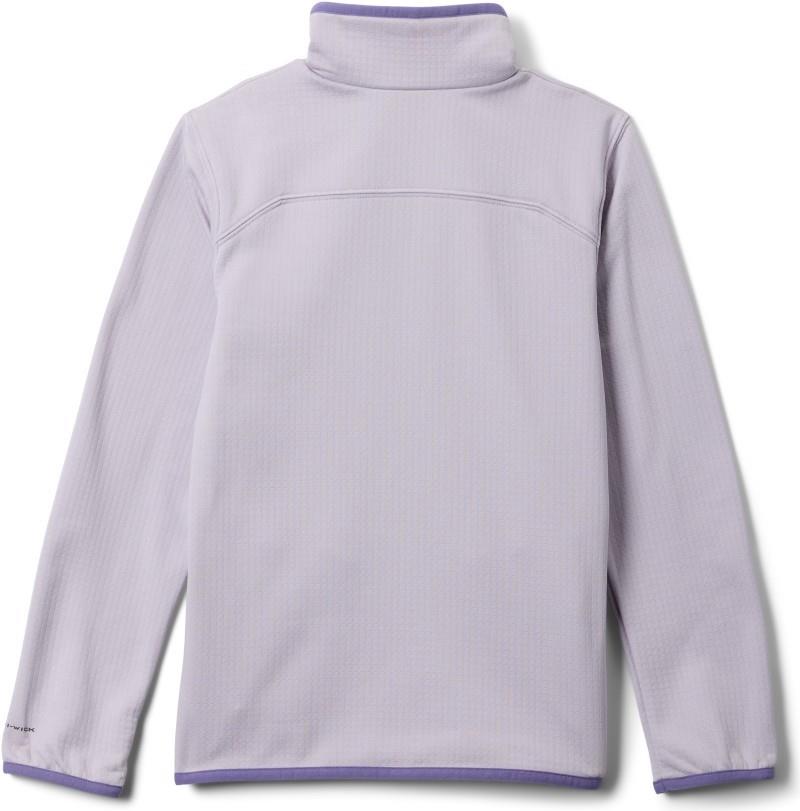 Essential Hike Grid Fleece Full-Zip - Youth - lavender pearl 1
