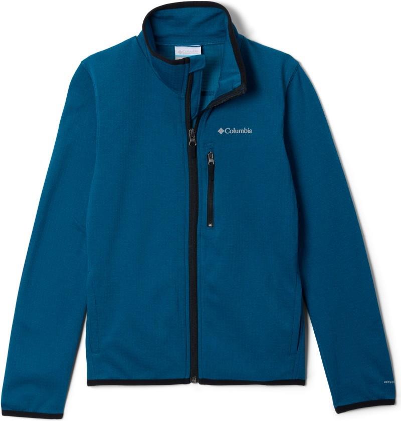 Essential Hike Grid Fleece Full-Zip - Youth - phoenix blue 1