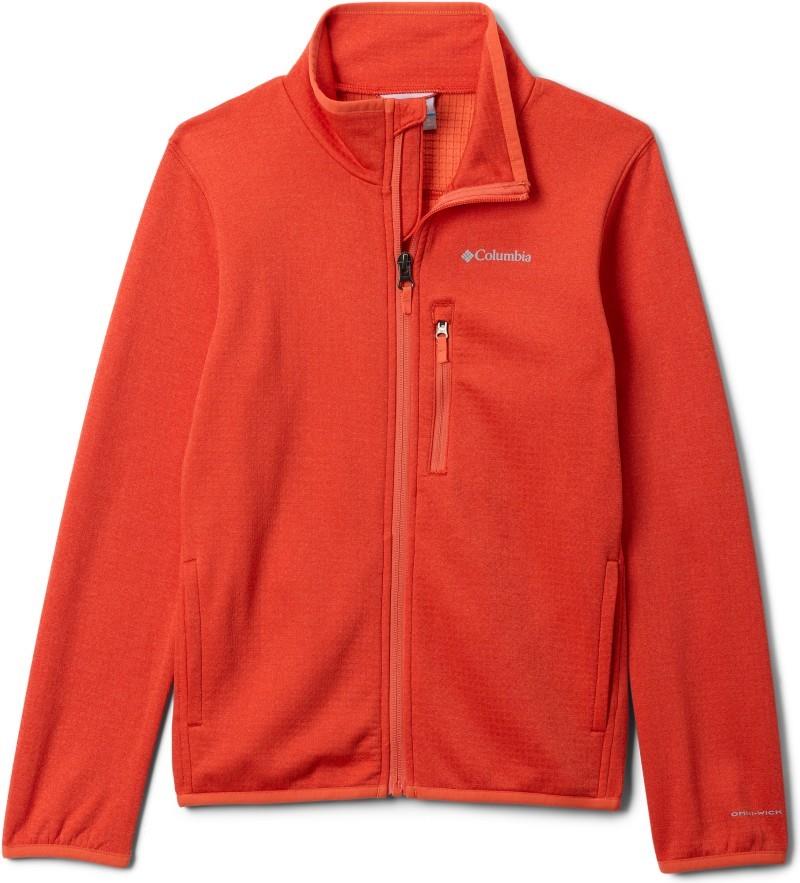 Essential Hike Grid Fleece Full-Zip - Youth - super sonic 1