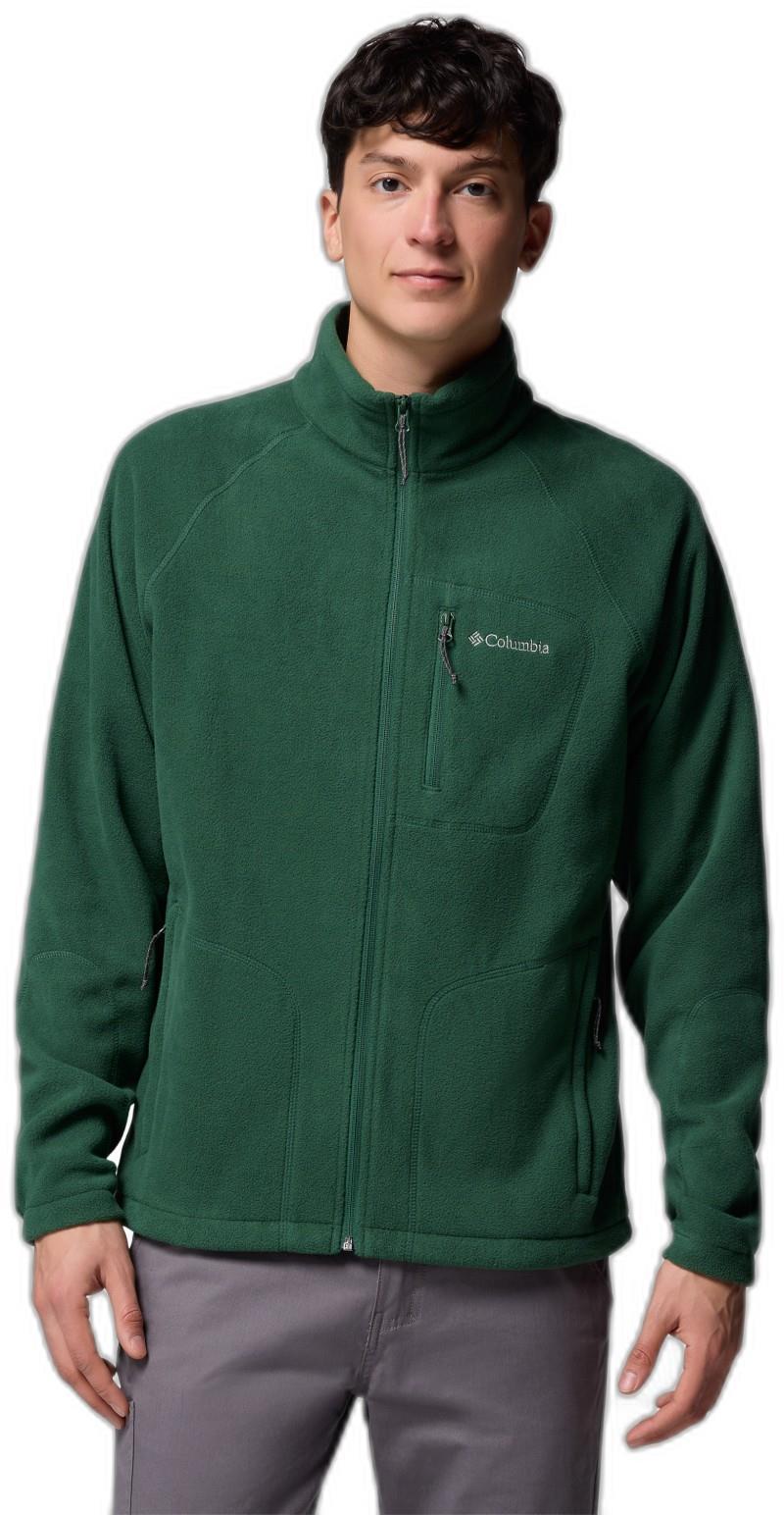 Fast Trek II Full-Zip Fleece, Extended - Mens - rain forest 1
