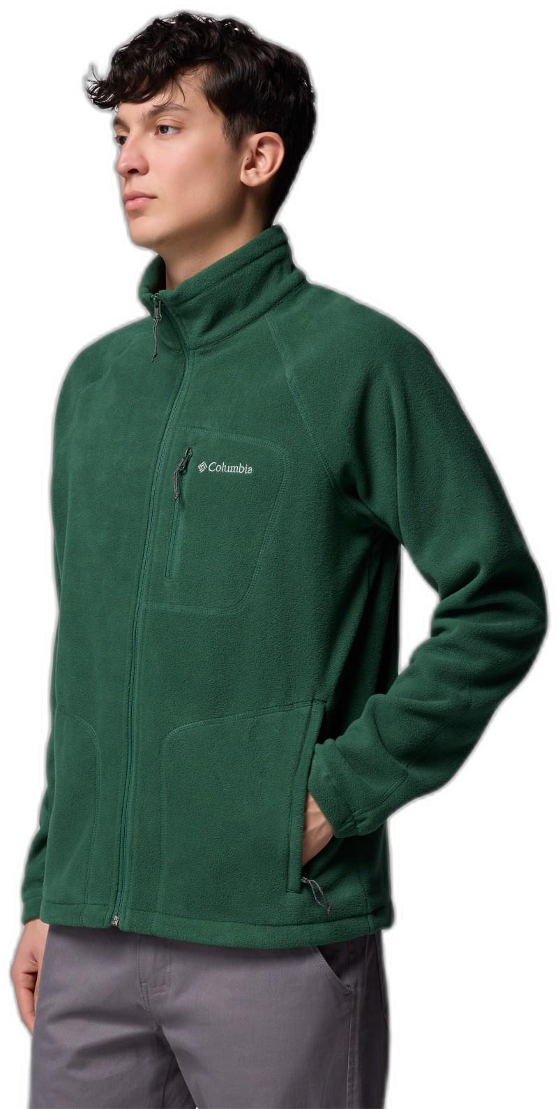 Fast Trek II Full-Zip Fleece, Extended - Mens - rain forest 1