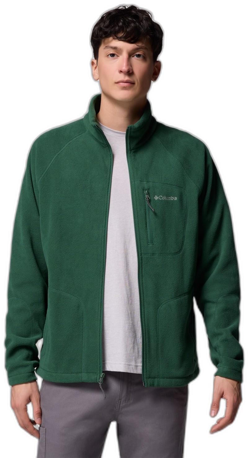 Fast Trek II Full-Zip Fleece, Extended - Mens - rain forest 1
